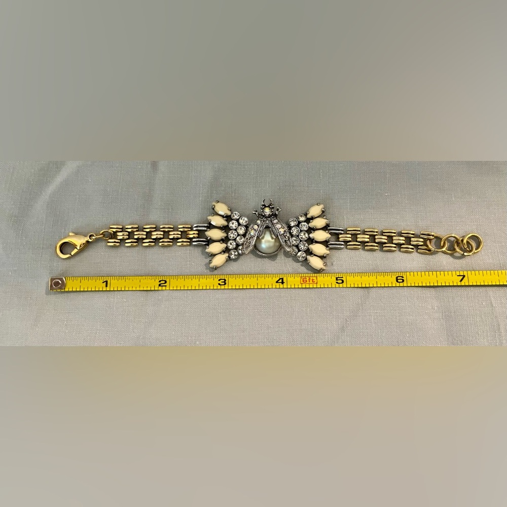Signed Lulu Frost for J.Crew Bracelet - rare find! - Picture 13 of 13